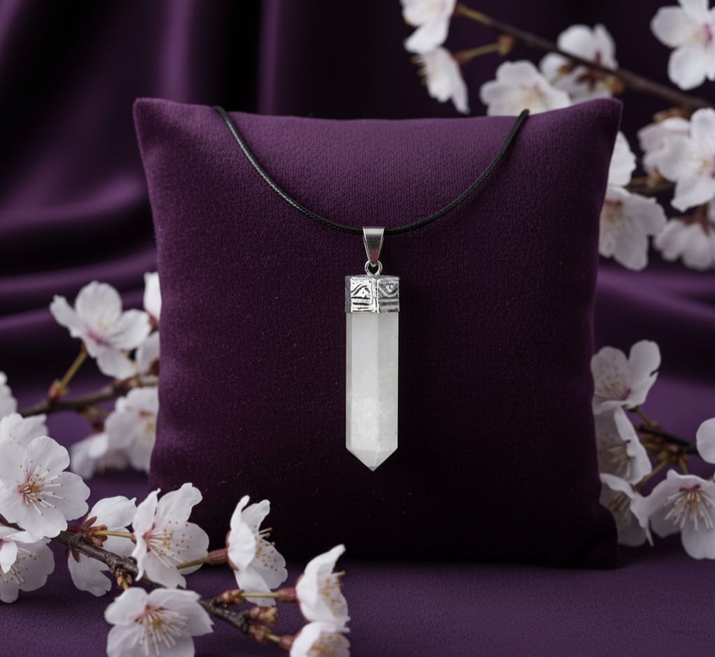 Selenite Pendant